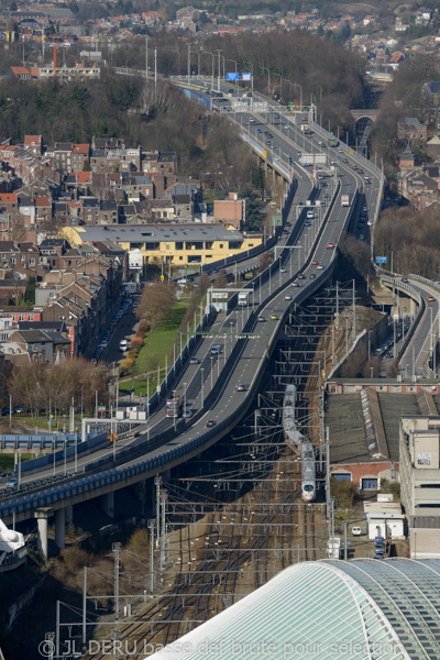 Liège, liaison autoroutière E4O-E25